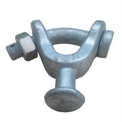 China 36000lbs To 50000lbs Power Line Fittings HDG Ball Clevis 45kn for sale