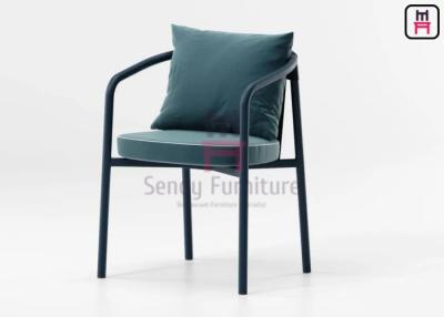 Chine Aluminum Frame Patio Arm Chair For Outdoor Use With Cushion à vendre