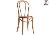 China Rustic Style Vienna Walnut Bentwood Cafe Chairs For Hotel / Office / Home for sale