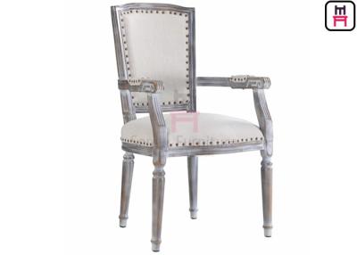 China Alto cuero trasero del marco de aluminio y metal que cena las sillas para el acontecimiento/casero en venta