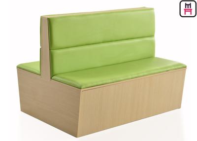 中国 2 チャンネルの家具製造販売業のファースト・フード ブースの座席、装飾された腰掛けの座席 販売のため