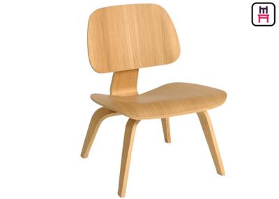 China Eames LCW Armless Wood Restaurant Chairs Modern Furniture For Bar / Hotel / Event for sale