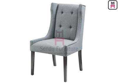 China Tufted Metal Frame Restaurant Dining Room Chairs Velvet Upholstery For Hotel for sale