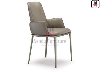 中国 装飾されるH86cmは椅子の炭素鋼フレーム200kgのローディングの食事を武装させる 販売のため