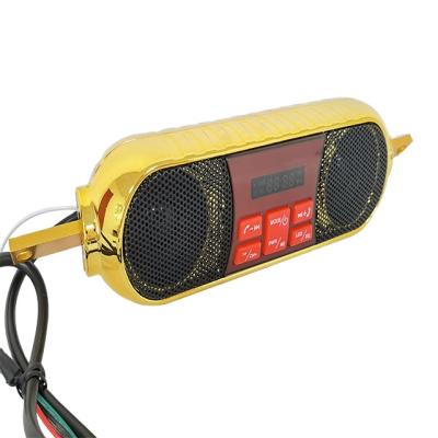 China High quality motorcycle audio player wireless motorcycle speaker USD and TF card for sale