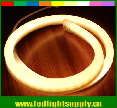 China 14x26mm Alta lumen blanco cálido SMD2835 luz de neón LED 164' ((50m) suave 120leds/metro en venta