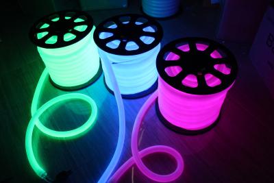 China hohe Helligkeit LED-Neon-Flexlicht grüne Farbe 110v 25mm für den Außenbereich zu verkaufen