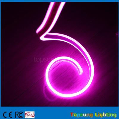 China best selling 24V double side pink led neon flexible rope with high quality for sale