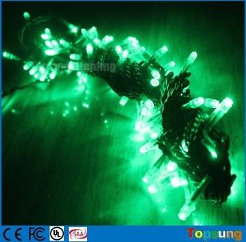 China 100v green 100led twinkle fairy string lights 10m with high quality for sale