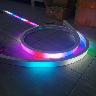 China 40mm wide Dmx512 RGB Strips luces led multicolor guirnaldas liston decorativo navidad for sale