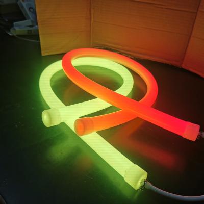 China New App Mobile Control Silicone neon flex tubes holiday lighting 360 Degree 24v led neon flex tube for sale