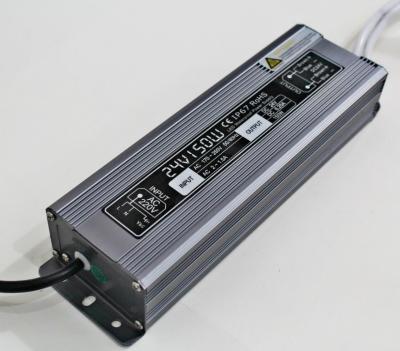 China Transformador LED de alta qualidade, à prova d'água IP67 24v 150w, de alimentação, a venda à venda