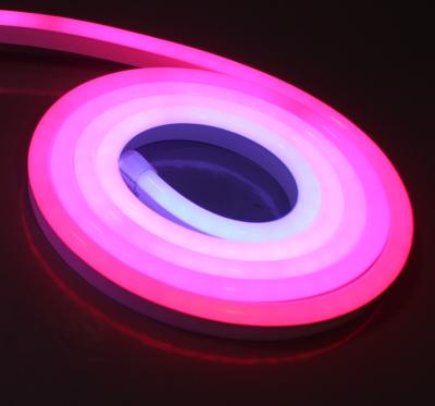 China Incrível Topsung Digital LED neo tiras 40mm largura luzes de Natal 24V pixel LED neon barra dmx 512 flexíveis tiras nen à venda