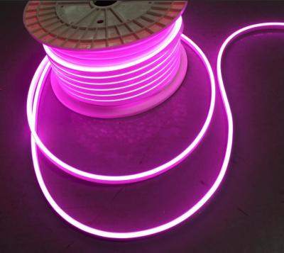 China 12V 6mm de color rosa neón flexible LED tiras mini flexible LED luz de cuerda de neón en venta