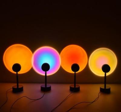 China Colorful Atmosphere Other LED Lights Sunset Red For Bedroom for sale