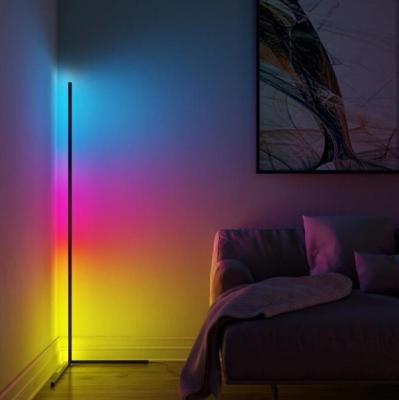China 140cm Color Changing Other LED Lights Corner Linear Floor Lamp for sale