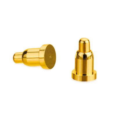 China 12V Gold Plating Brass Spring Loaded POGO Pin Contact SMT for sale