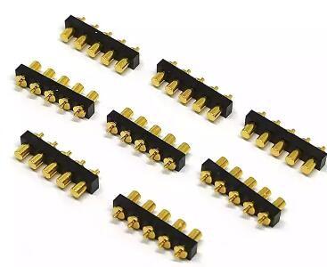 China SMT 4 Pins Magnetic POGO Pin Connector for sale