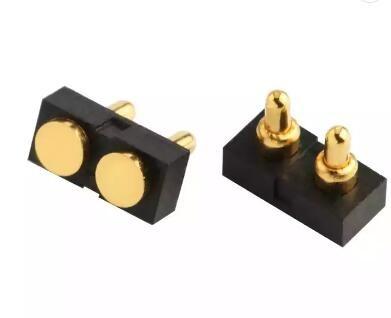 China Powerful Magnetic Waterproof Pogo Pins Usb Connector 2 Pin Gold Plated Solder for sale