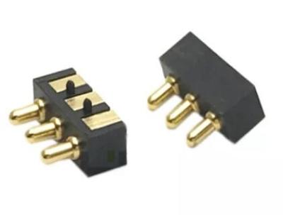 China 2.54mm Female POGO Pin Connector 3 Pin 2.5mm Pitch SMT Male 1A for sale