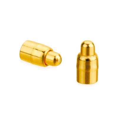China MERGULHO chapeado ouro POGO a mola Pin Magnetic Connector 2A à venda