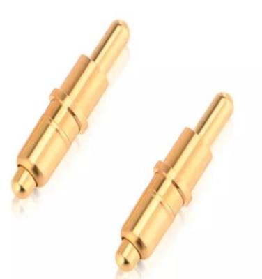 China Female Male Gold Plated SMT POGO Pin Micro Usb Smt Connector Brass plated for sale
