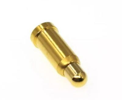 China Stainless Steel Electrical SMT POGO Pins Gold Plated Spring Load Brass 10mm for sale