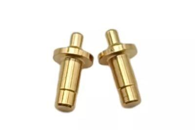 China 2P 3P 4P SMD Waterproof Magnetic Gold Plated Brass 6 Pin Pogo Connector for sale