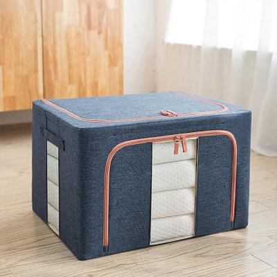 China Multifunction Fabric Household Storage Containers Breathable Collapsible ISO9001 for sale