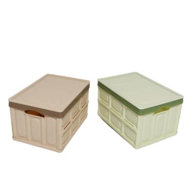 China Waterproof Reusable Collapsible Plastic Bins Detachable Space Saving Foldable for sale