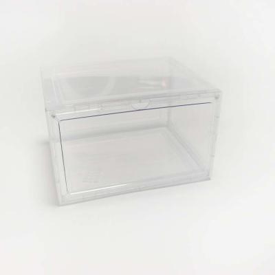 China Sonsill Odorless Household Shoe Box For Sneakers Storage Stackable Transparent for sale