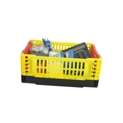 China Collapsible Folding Plastic Ventilated Crate For Vegetables And Fruits for sale
