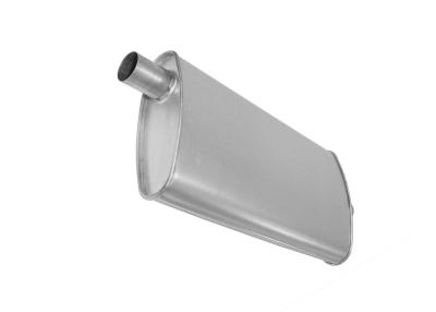 China 2 Inch Inlet Outlet  Aluminized Steel Universal Exhaust Muffler for sale