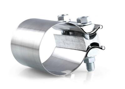China Stainless Steel Butt Joint Exhaust Repair Clamp Perfect Sealing Muffer / Downpipe  Clamp for sale