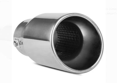 China ISO Bolted On 3x4x9 Inch Chrome Tailpipe Tips for sale