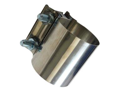 China Anti Corrosion SS304 57mm 2.25 Exhaust Sleeve Clamp for sale