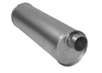 China Offset Offset Bidirectional Universal Exhaust Muffler 4 Inch Inlet for sale