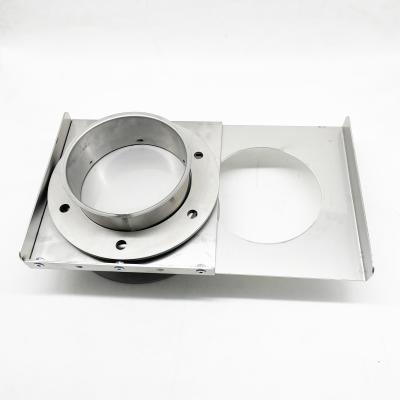 China La HVAC de desplazamiento del apagador de la ráfaga de 6 pulgadas del metal resistente manual de la puerta selló piezas en venta