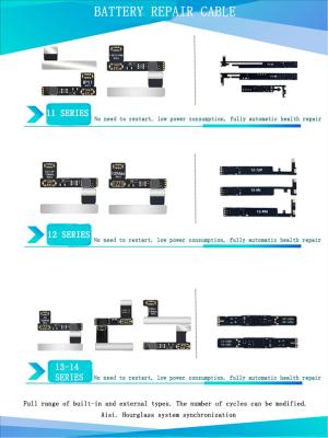 China Batería de cable flexible tablero de datos es adecuado para iPhone 11 12 13 Pro Max batería para reparar automáticamente la salud en venta