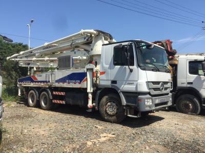 China Boom-Pumpen-LKW gute Zustand Zoomlion 38m benutzte Betonpumpe-LKW zu verkaufen