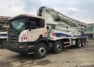 China 170m3/H 50m Boom Concrete Truck Heavy Duty With 6 Boom Section for sale