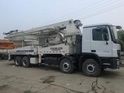 China 300KW 50m Actros 4141 Concrete Lorry With Pump 2008 Year Large Capacity for sale