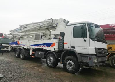 China Zoomlion 300KW 50m Used Truck Concrete Pump Anti Vibration Precise Positioning for sale