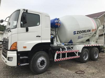 China 10m3 Used Concrete Mixer Truck , Ready Mix Concrete Vehicle With HINO 700 Chassis for sale