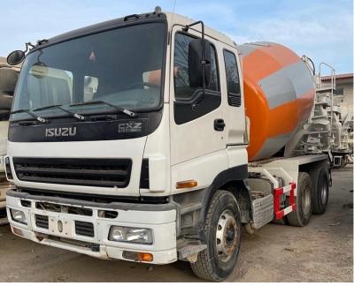 China 287KW 6M3 Used Concrete Mixer Truck Refurished 6*4 ISUZU CXZ51K 3 Axes for sale