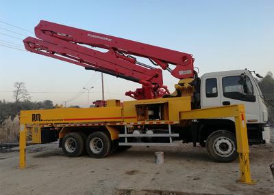 China 38 Meter Used Truck Concrete Pump , Putzmeister Boom Pump 140m3/H 265KW for sale