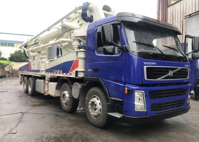 Chine le camion de ciment de pompe de 110m3/H 279KW, a employé le châssis concret ISO90001 de Volvo d'équipement à vendre