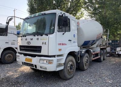 China 16m3 Capacity Used Cement Delivery Truck CAMC 8*4 Chassis White Color for sale