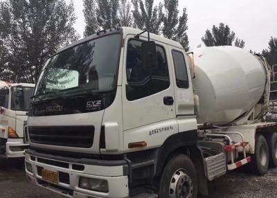 China 265KW 8CBM Used Concrete Mixer Truck , ISUZU 6x4 Truck CXZ51L Durable for sale