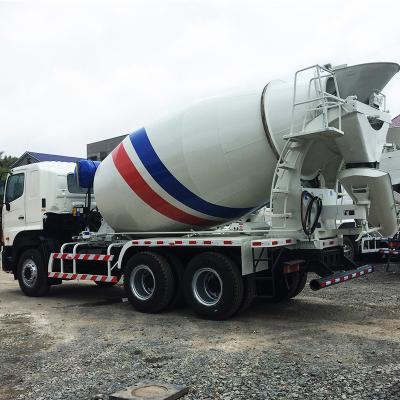 China High Standard 10CBM Second Hand Truck Mixer , HINO 700 Truck Refubished for sale